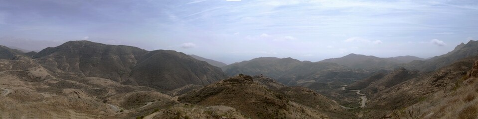 Fototapeta na wymiar panorama of the mountains