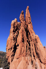 rock formation in Garden of the Gods