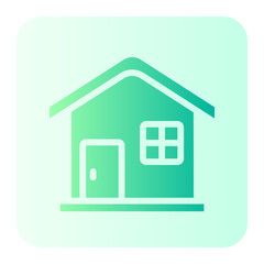 clean house gradient icon