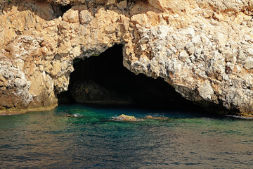 cave in the sea