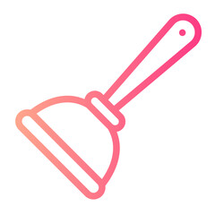 plunger gradient icon