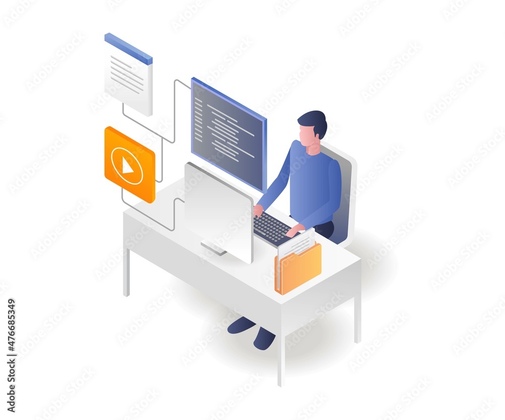 Poster A web application programmer