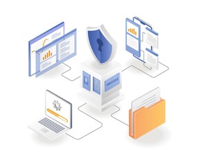 Analyst data server security