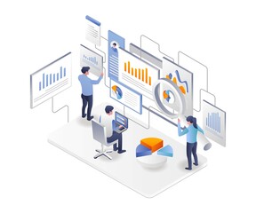 The team is analyzing the data for seo optimization