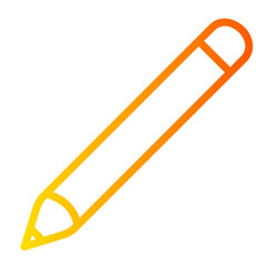 pencil gradient icon