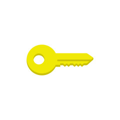 Key icon design template vector isolated illustration