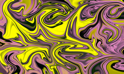 Digital illustration сolor abstract background. Abstract marble background. Colored bright background for, flyer, banner, advertisement, party invitation, design. Vibrant digital marble color palette