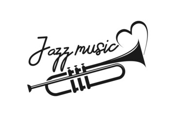 I love music jazz logo design inspiration