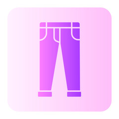 jeans gradient icon