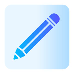 pencil gradient icon