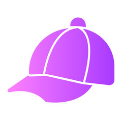 Fototapeta premium cap gradient icon