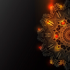 Mandala design banner.