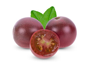 Fresh tomato isolated on white background