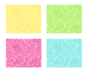 Abstract contemporary modern trendy vector illustration