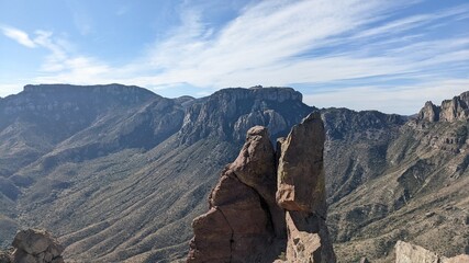 landscape in the mountains