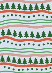 christmas seamless background, Christmas card