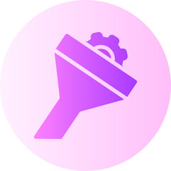 conversion gradient icon