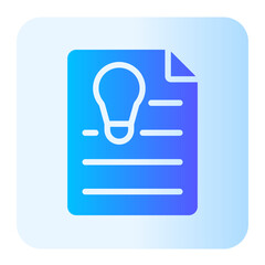 report gradient icon