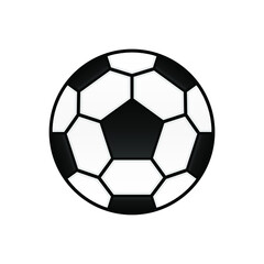Fototapeta premium Soccer Ball can be use for icon, sign, logo and etc