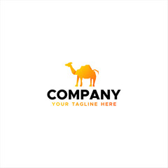 Camel Gradient Company Logo Design