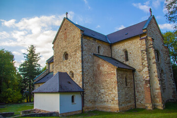 Fototapeta na wymiar Belapatfalva, Hungary, Cistercian Abbey Church