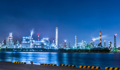 神奈川県・川崎市の工場夜景【Japanese factory night view】