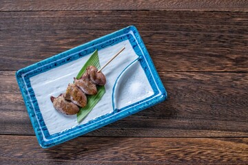 ハツの焼き鳥串１本