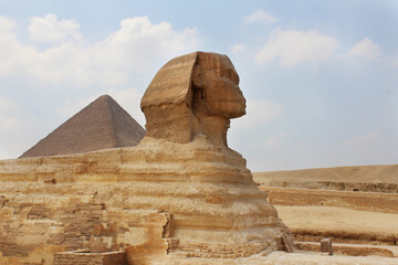 Fototapeta na wymiar Sphinx. Monument of architecture of Egypt