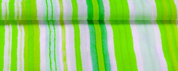 Texture, background, pattern, green stripes, cotton fabric, Mapudungun pontro poncho, blanket, woolen fabric - these are outerwear designed to keep the body warm.