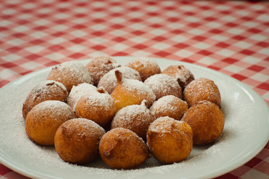 Fritule, little Croatian doughnuts, are a popular sweet fried bakery in Croatia, especially over the Christmas period.
