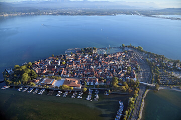 Lindau am Bodensee, Luftaufnahme