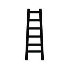 ladder icon. Simple illustration from furniture collection.  color editable