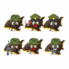A charming soldier plane chocolate gummy candy cartoon picture bring a gun machine