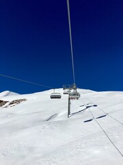 ski chair lift