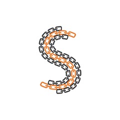 Chain illustration design