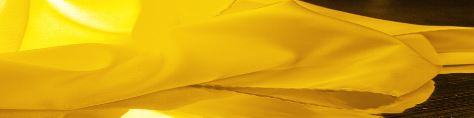 Background, texture, pattern, yellow silk fabric, jaundiced, xanthous