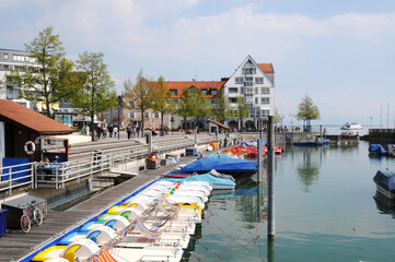 Friedrichshafen am Bodensee, an der Promenade