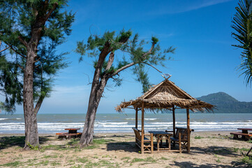 Sam Roi Yot beach south of Hua Hin in Prachuap Khiri Khan Province of Thailand