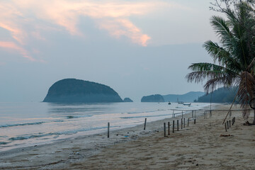 Sam Roi Yot beach south of Hua Hin in Prachuap Khiri Khan Province of Thailand
