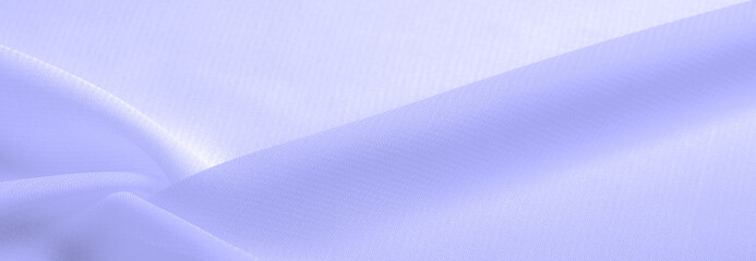 Texture. Background. pale blue silk fabric. thin, strong, soft,