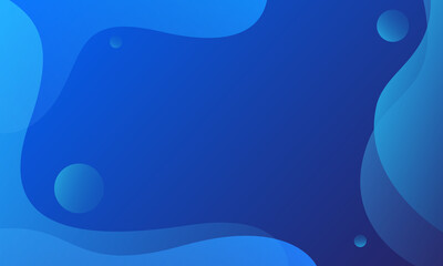 Blue abstract background. Vector illustration