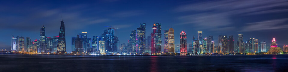 Fototapeta na wymiar Building Architecture of Mushreib Downtown Doha