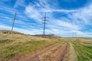 Autumn landscape photography, the European part of the Earth. Au