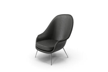 black office chair
