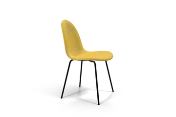 Yellow Velvet Chair