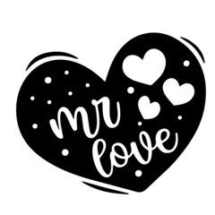 mr love inspirational quotes, motivational positive quotes, silhouette arts lettering design