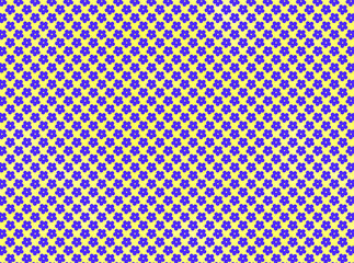 花のビビットな壁紙（ポーリッシュ風）