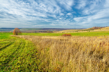 Autumn landscape photography, the European part of the Earth. Ru