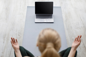 Sports, meditation, online training at home, technology and new normal