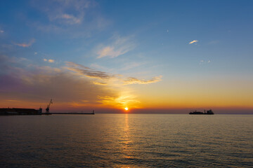 Thessaloniki in wintertime, HDR Image